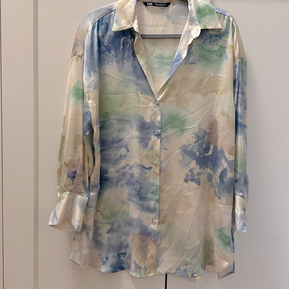 Zara oversized blouse
